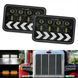 LED фара с DRL 40W 4x10W комплект 2 шт четкая свето-теневая граница 6700 LM 10-30V 6000K 9759799167 фото 9