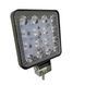 LED фара 48W SLIM 16x3W широкий промінь 85х85х15 мм квадратний корпус 6000K LED4860АТSLIM фото 1