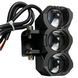 LED фара с четкой световой границей 30W сверхяркая мото-фара 10W х 3 комбо-луч 9759798901 фото 3