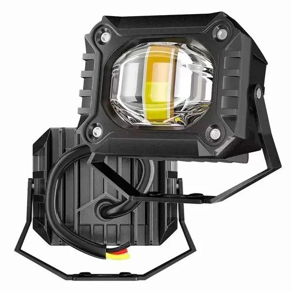 LED фара 20W ближнє дальнє світло з чітким світловим кордоном 9, 12, 24, 32 В 2000 LM 69х54x52 мм 9759798921 фото